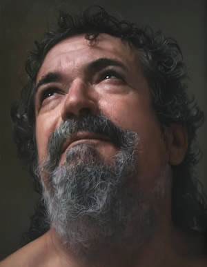 hyperrealism paintings by Javier Arizabalo